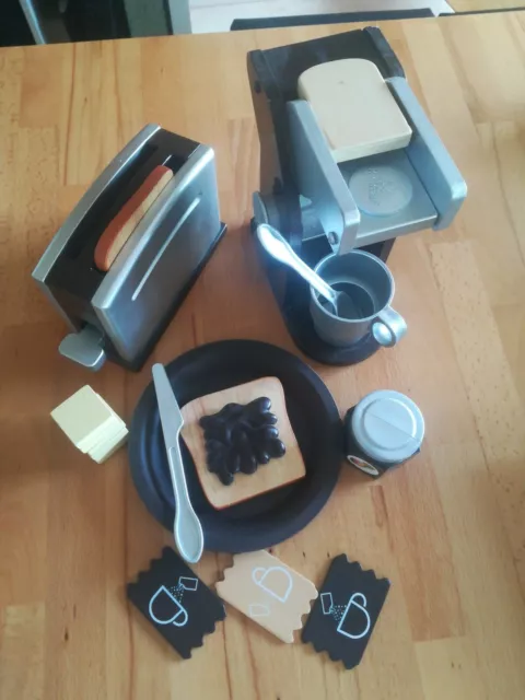 Kidkraft Toaster Kaffeemaschine Kinderküche Spielzeug Küche