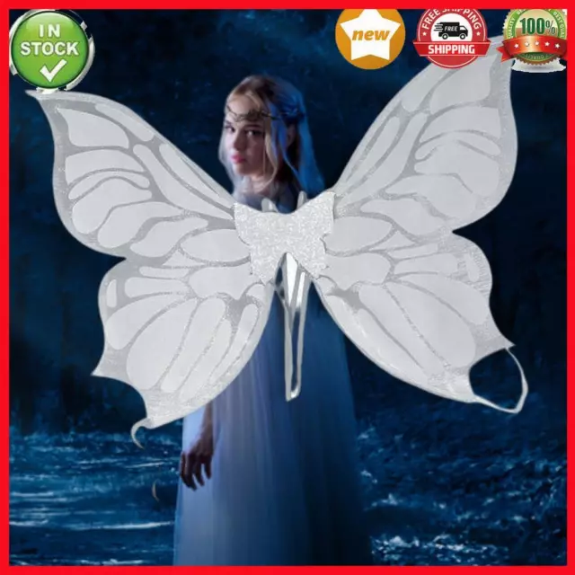 Glowing Elf Angel Wings Organza Kids Girls Gifts for Holiday Party Performances