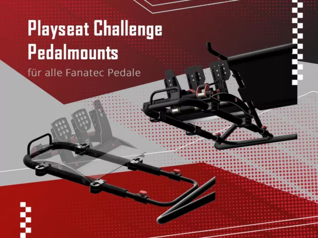 Playseat Challenge Pedalmounts for all Fanatec Pedal Simracing Mod