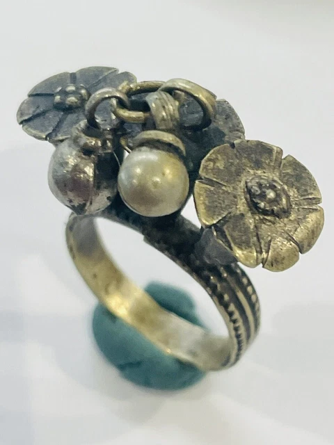 ANCIENNE BAGUE DE Foi En Argent Ihs 25 E Siècle EUR 80,00 - FR