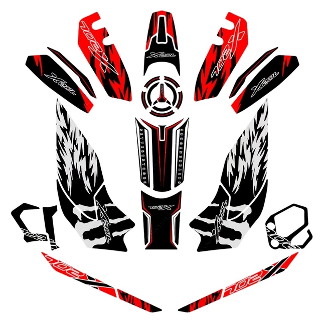 Kit Adesivi BENELLI TRK -TRICOLORE - CR Design Graphic - Foto 3