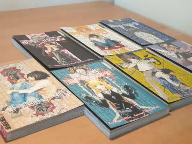 Death Note Manga 1-7 | Sammlung | Deutsch | TOKYOPOP | Guter Zustand