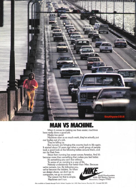 1979 NIKE &MAN Vs Machine