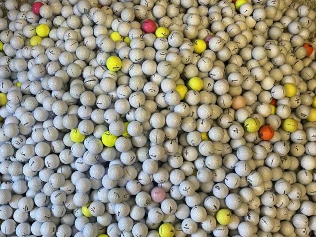 35 X Mixed Golf Balls in Grade A Condition. Random Mix. Free Postage.