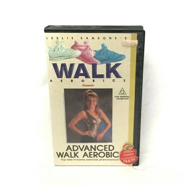 WALK AEROBICS WITH LESLIE SANSONE ADVANCED WALK AEROBICS VHS VIDEO 29.99 PicClick AU