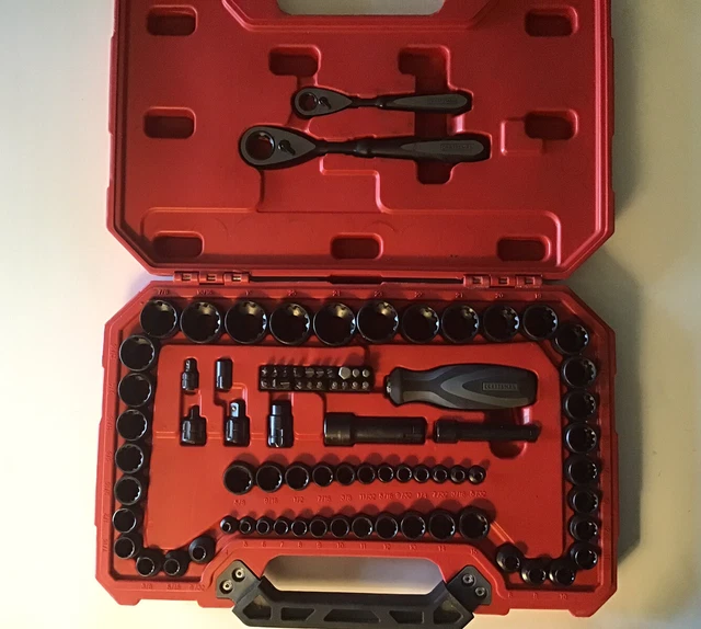 Craftsman 937698 85 pieces universal max axess shop set