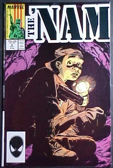The 'Nam #8! Vf- 1987 Marvel Comics