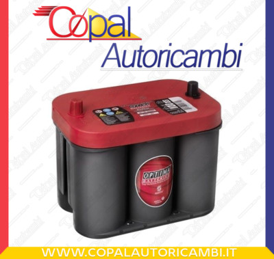 AGM RTU4.2 BATTERIA OPTIMA RT U 4.2 REDTOP ROSSA 12 V 50 Ah AGM DEEP CYCLE CHRYSLER 