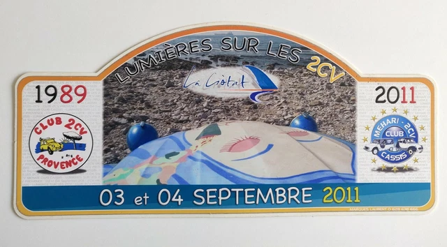 Plaques rallye historique, plaque speciale rallye vehicules historique : Art & Creation Specialiste Sport Automobile, Agree FFSA