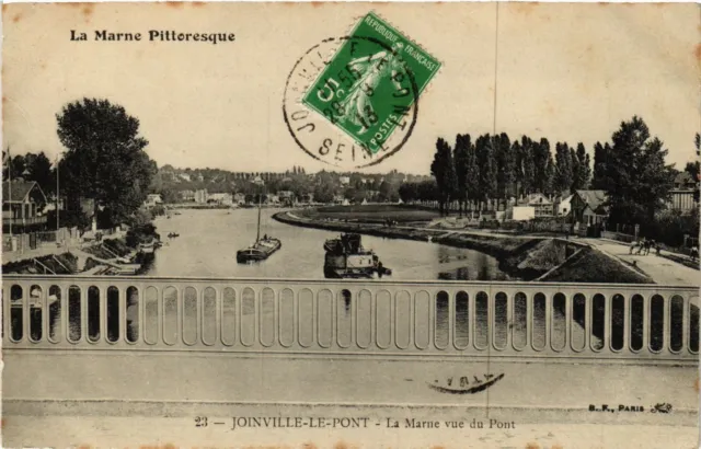 CPA Joinville le Pont - La Marne vue du Pont (275018)