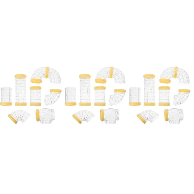 3 Sets Angebot Hamsterkäfigen Hamster-Reisekäfig Rohre Werkzeug