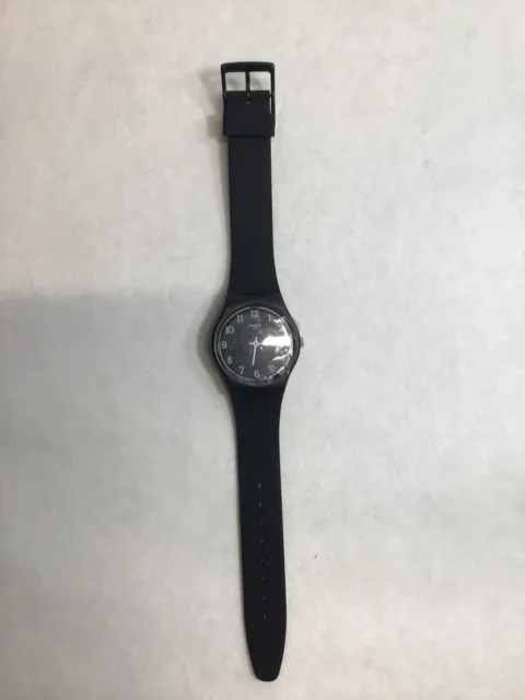Swatch Watch SR1130SW Black / with date - white numerals