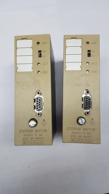 Siemens Simatic S5 6Es5 267-8Ma11 Stepper /#8 P0Lc 4502