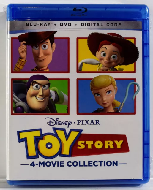 Toy Story: 4-Movie Collection (Blu-Ray + DVD + Digital Code)