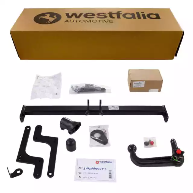 Attelage de Remorque Kit Amovible Avec 13-pol. E-Set WESTFALIA pour Dacia