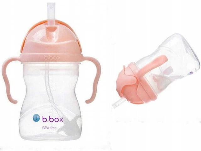 B.Box Trinkbecher Trinklernbecher mit gewichtetem Strohhalm Tutti Frutti