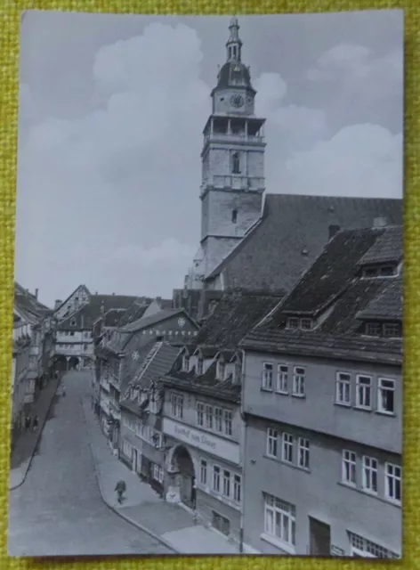 Ansichtskarte Bad Langensalza/Thüringen, Marktstrasse 1972   (100D-21)