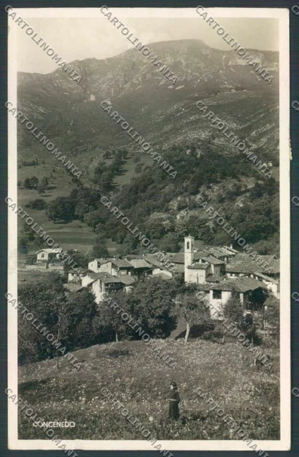 Lecco Barzio Concenedo Foto cartolina LQ4819
