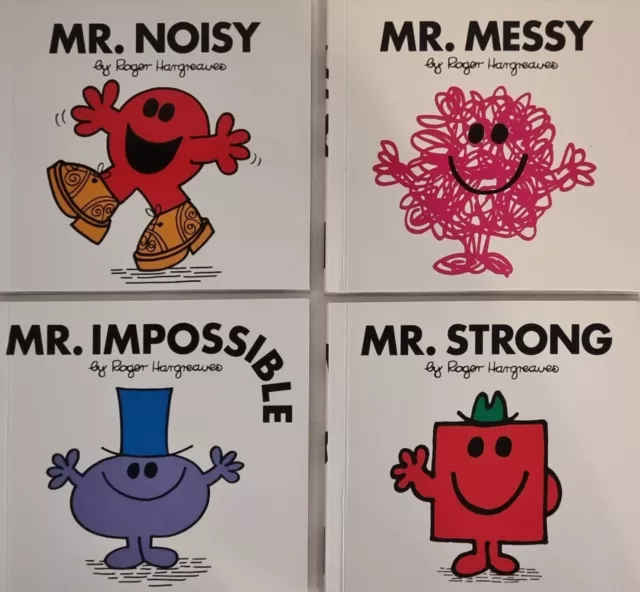 MR　Messy　Mr　MEN　Impossible,　BOOK　£9.99　Strong,　Mr　Bundle　Mr　Noisy,　Mr　PicClick　UK