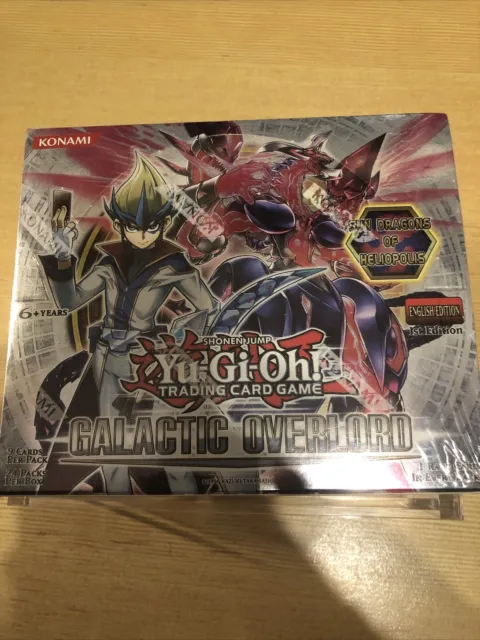 Yu-Gi-Oh! Galactic Overlord Box sealed 1st Ed.