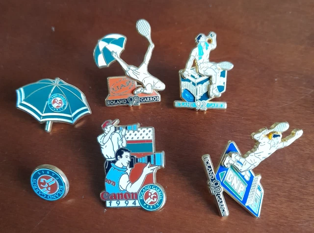 1 PIN'S MONTRE Rare Tennis Roland Garros 94 Avec Rafa De Qualite Arthus