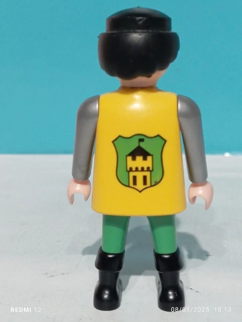 Figurine Playmobil Tonnelier Médiéval 3627/6464 - Pièce Détachée Ou Collection - Occasion