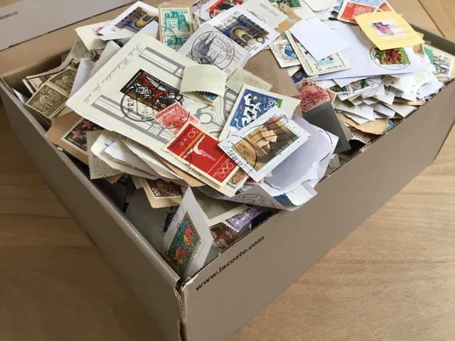 2,0 kg Briefmarken Alle Welt