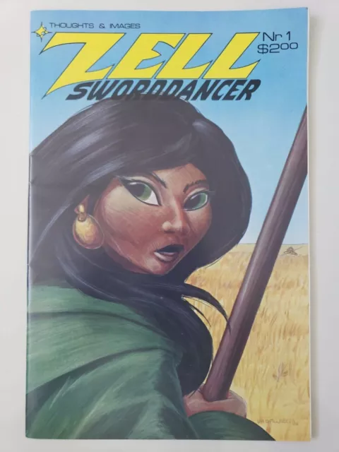 Zell Sworddancer #1 (1986) Thoughts & Images Early Usagi Yojimbo Back Cover!
