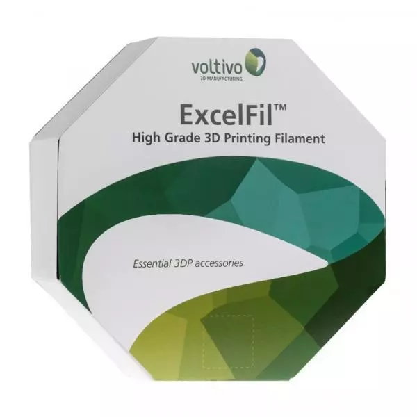 Voltivo ExcelFil Filamento Stampa 3D, PLA, 3mm - Blu