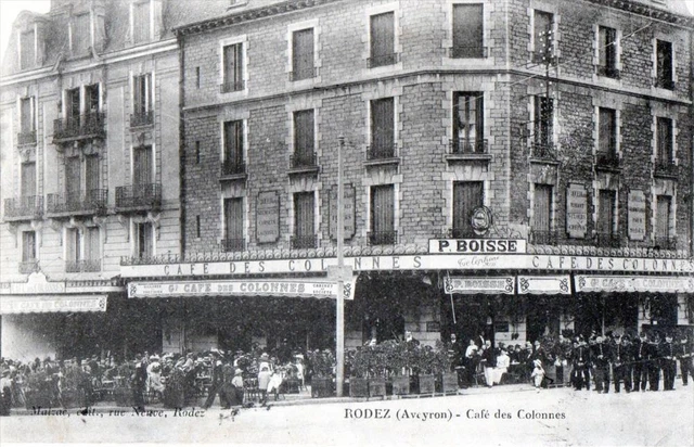 Ancienne Carte Photo CPA Rodez - Équipe De Rugby - Cliché N°5 - Années 1900