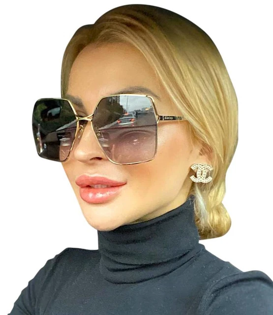 NEW GUCCI GG0817S00165 Gold Sunglasses 272.73 PicClick