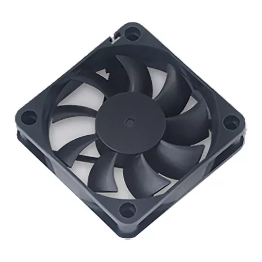 60mm Akasa Case Fan, Black, 4300 RPM, 9.02 CFM, 3-Pin Fan Header, Enter Bearing