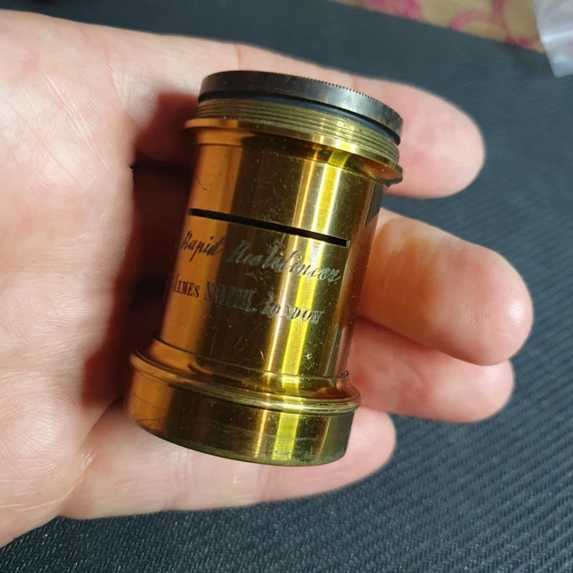 Lot 344 - A Ross London 10 x 8 Rapid Symmetrical Brass