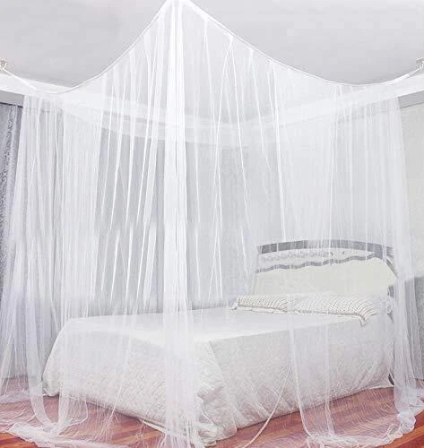 LEMESO Moustiquaire Lit Double 2.2 * 2 * 2M，Moustiquaire Baldaquin en Polyest...