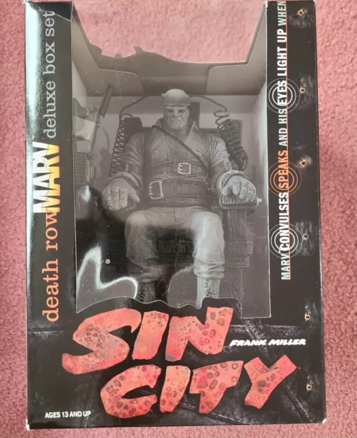 Sin City Death Row Marv Deluxe Box Set Figure