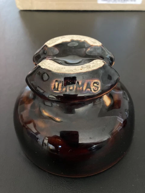 Thomas Porcelain Insulator Brown