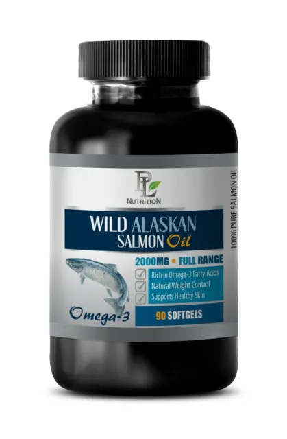 weightloss for woman - ALASKAN SALMON OIL - salmon oil 2000 mg 1B