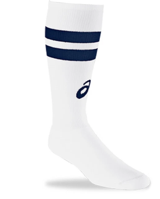 ASICS Old School Hauteur Genou Chaussettes TAILLE S BLANC Femmes Taille: 6-7.5