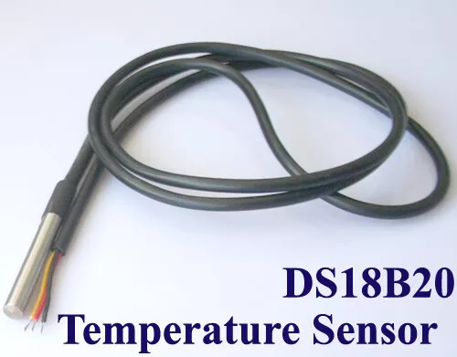 4x Temperaturfühler DS18B20 Temperatur sensor Wasserdicht Arduino DHL