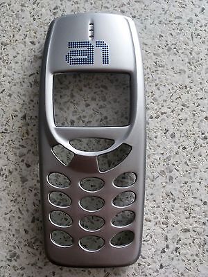 Mobile Phone Front Fascia / Housing / Cover For Nokia 3310 3330 - Silver Design