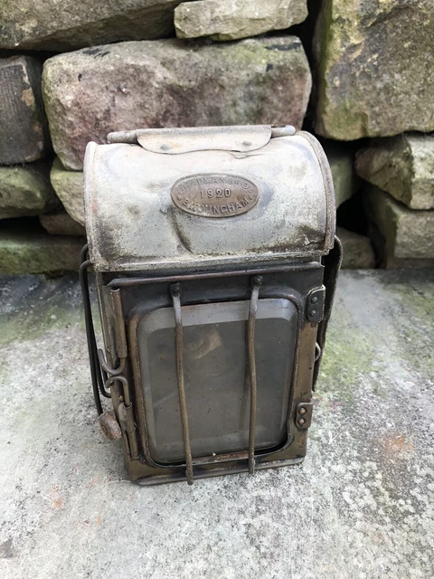 Signal lamp 1920 Birmingham railway lantern