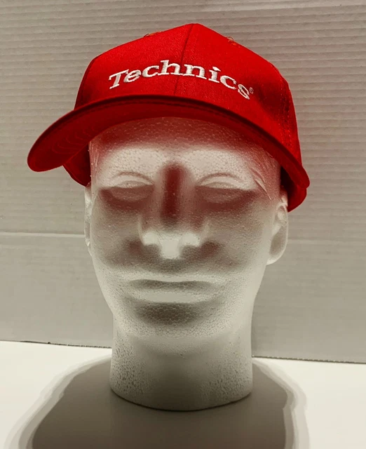 Technics Red Baseball Hat Cap Dad Cap Adult SL-1200 1210 MK2 M3D MK5 M5G MK7