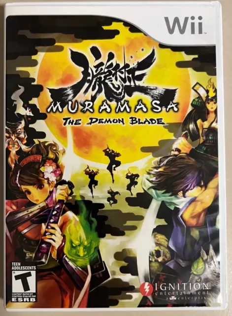 Muramasa Demon Blade Nintendo Wii Instruction Manual Only