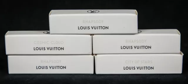8x LOUIS VUITTON PERFUME VIAL SAMPLE 2ML (0.06OZ) BRAND NEW SET WITH  PACKING