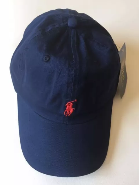 Ralph Lauren Baseball Cap Dark Blue Mens Unisex Adults Adjustable Summer SALE