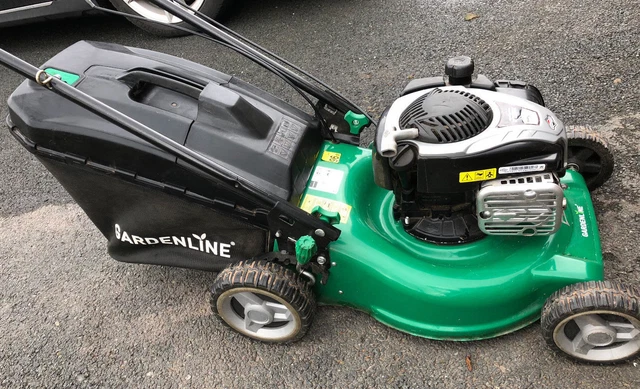 aldi lawnmower gardenline lawn mower 140cc