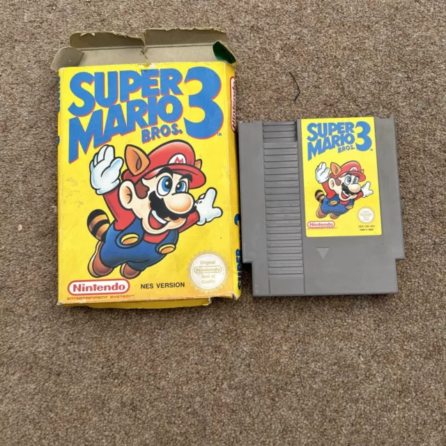 Super Mario Bros. 3 for NES boxed