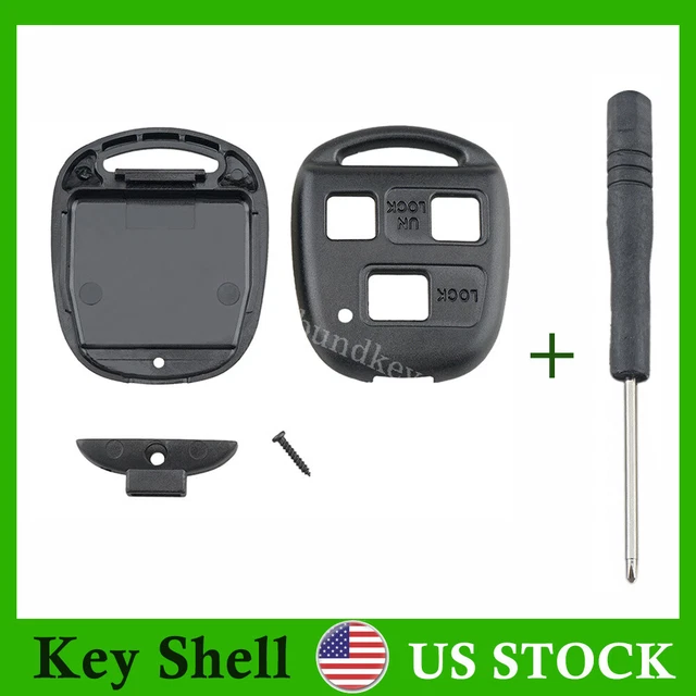 Remote Fob Car Key Shell Case Cover For Lexus ES300 GS300 GS400 RX300 RX450h