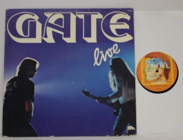 Gate ‎– Live- LP 1977 D-  Brain ‎– 60.043