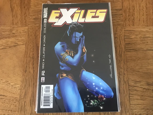 Marvel Comics Lot of 11 issues of Exiles Chris Claremont Direct Editions 5